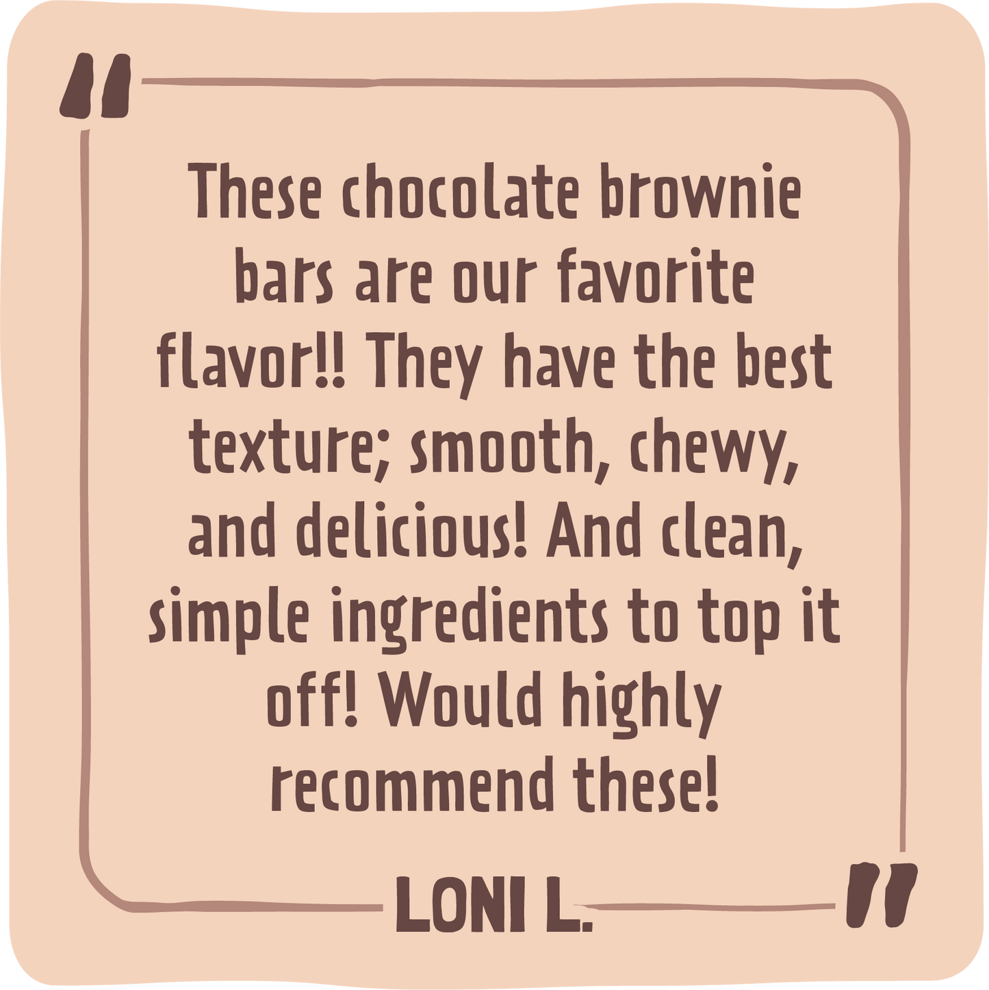 Chocolate Brownie Kids Snack Bar - Skout Organic