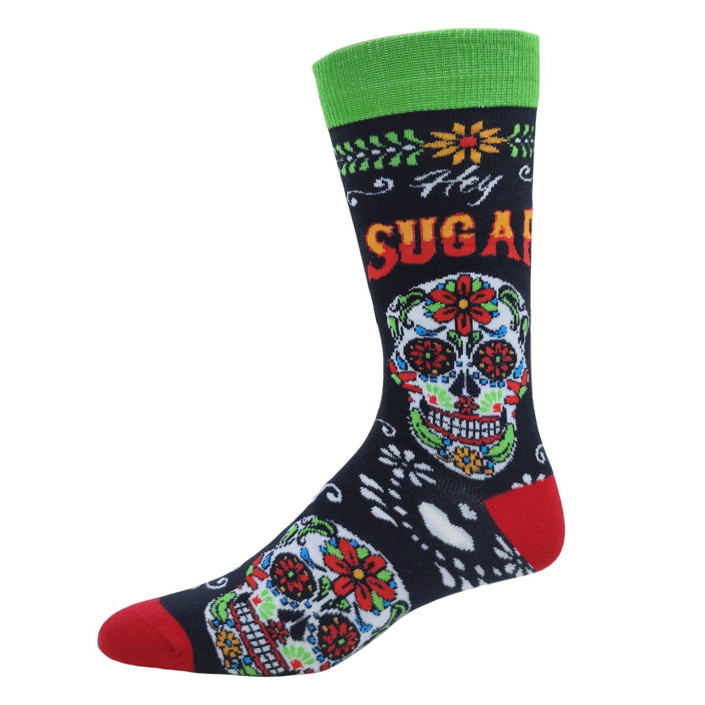 Hey Sugar | Men's Novelty Cotton Crew Socks
