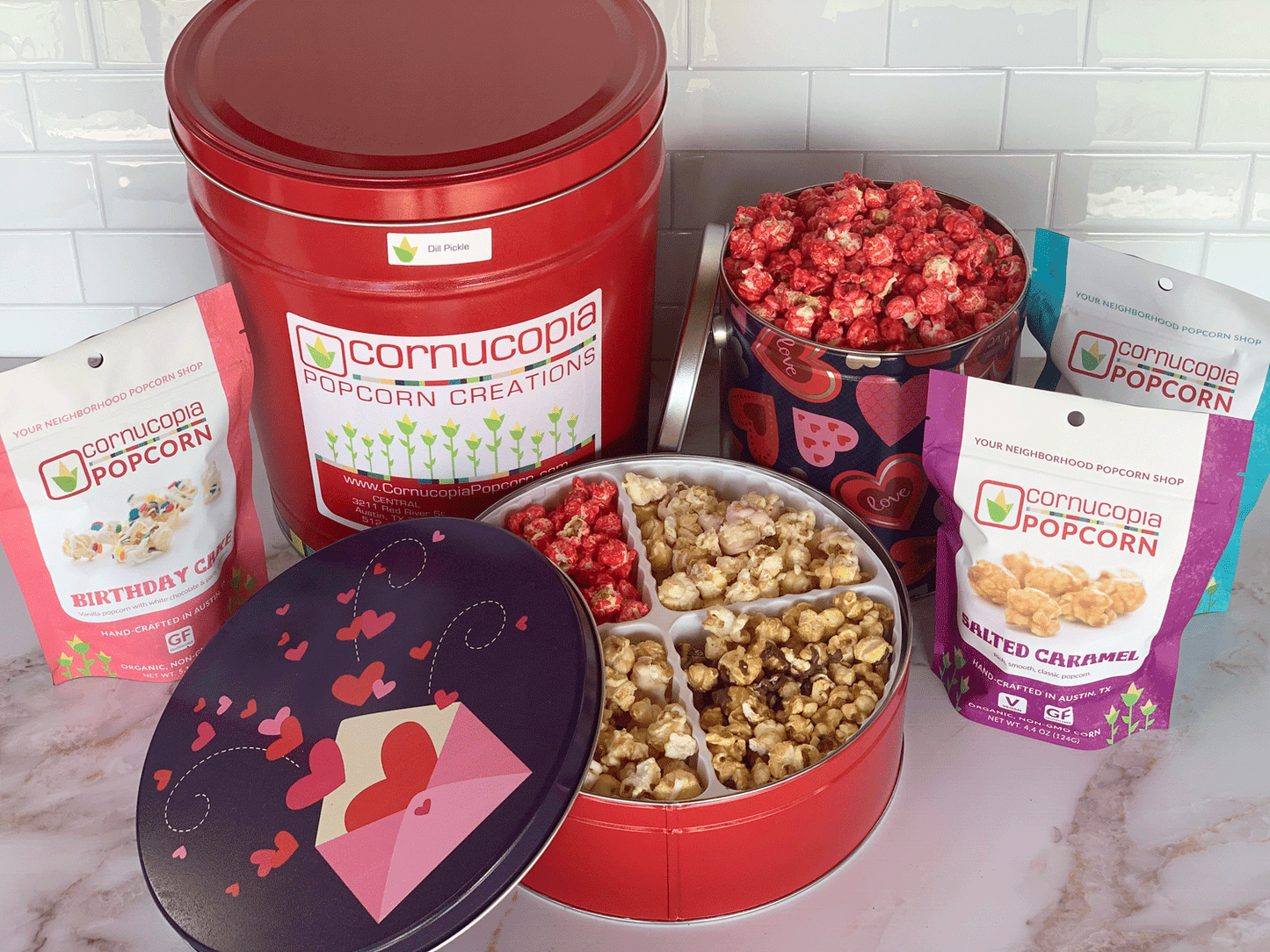 Birthday Cake Popcorn (GF) Signature Bag