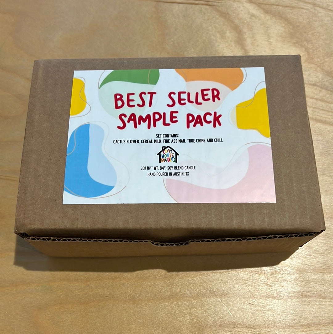 Best Seller Sampler Pack- Clay House Candles