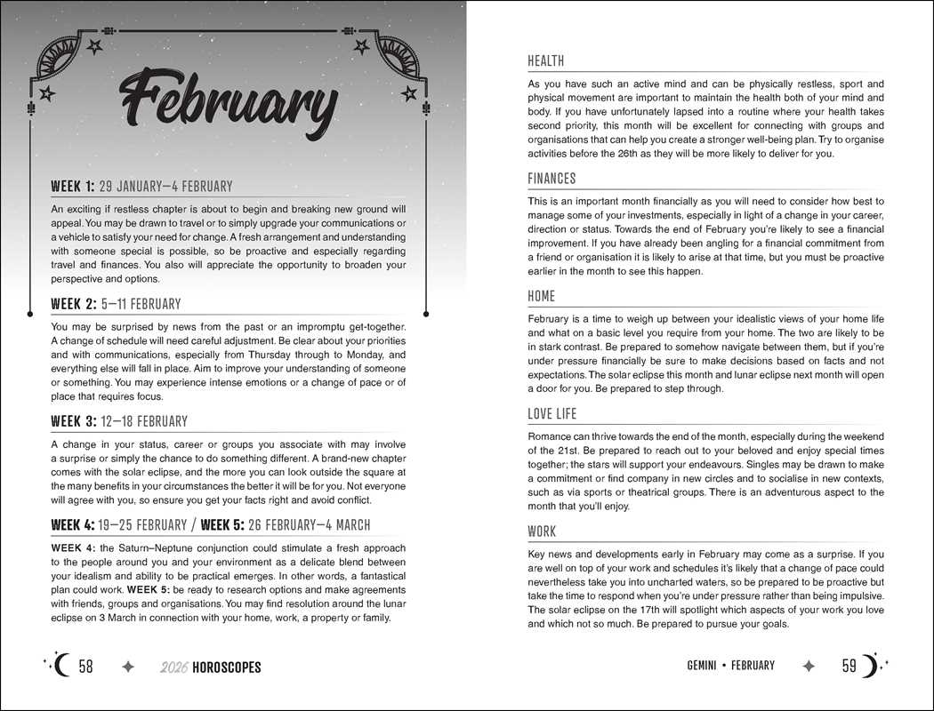 2026 Horoscopes Annual Calendar by Patsy  Bennett