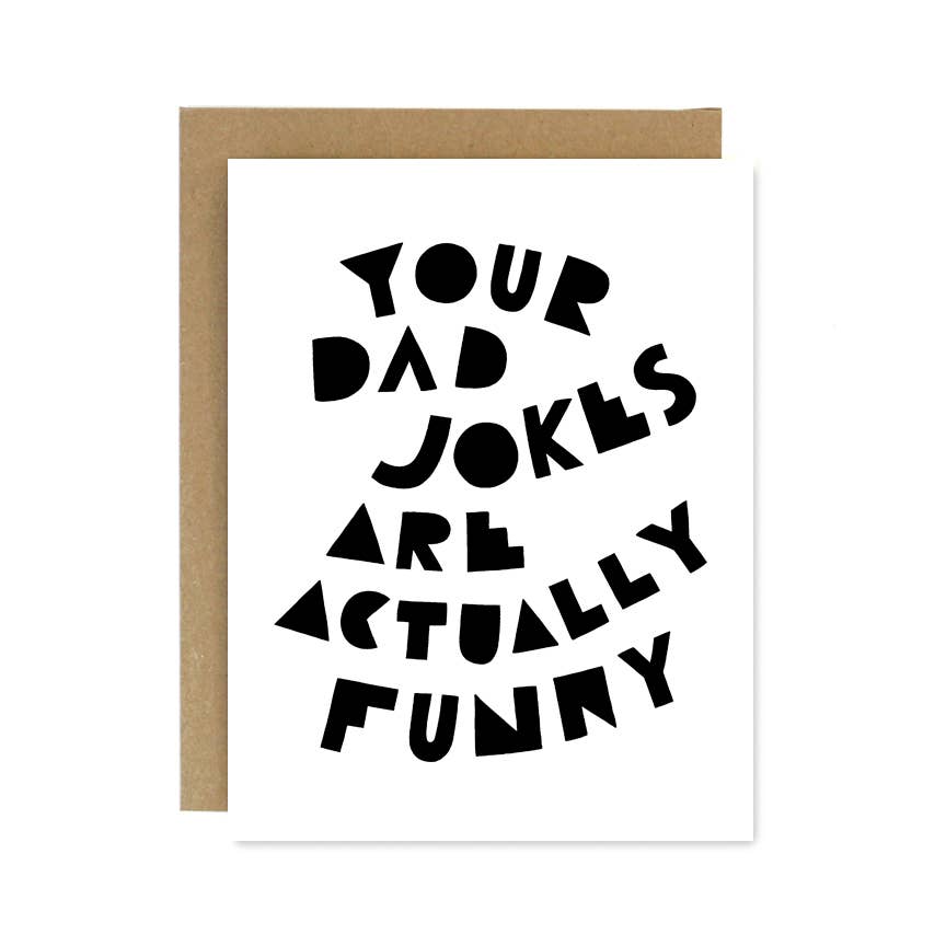 Dad Jokes Card