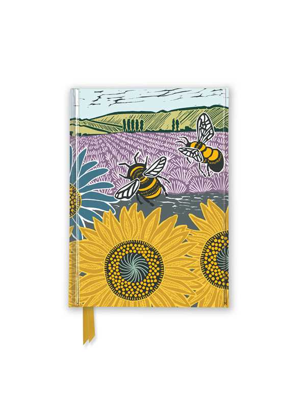 Kate Heiss: Sunflower Fields (Foiled Pocket Journal) by