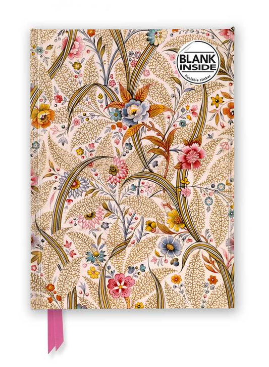 William Kilburn: Marble End Paper (Foiled Blank Journal) by