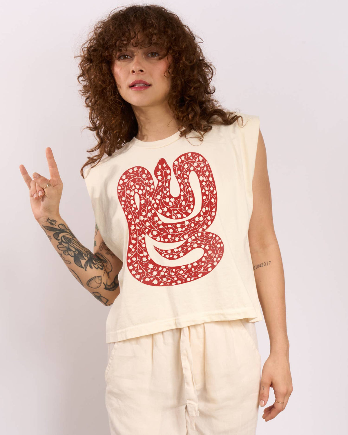 Snake Joan Heavyweight Muscle Tee