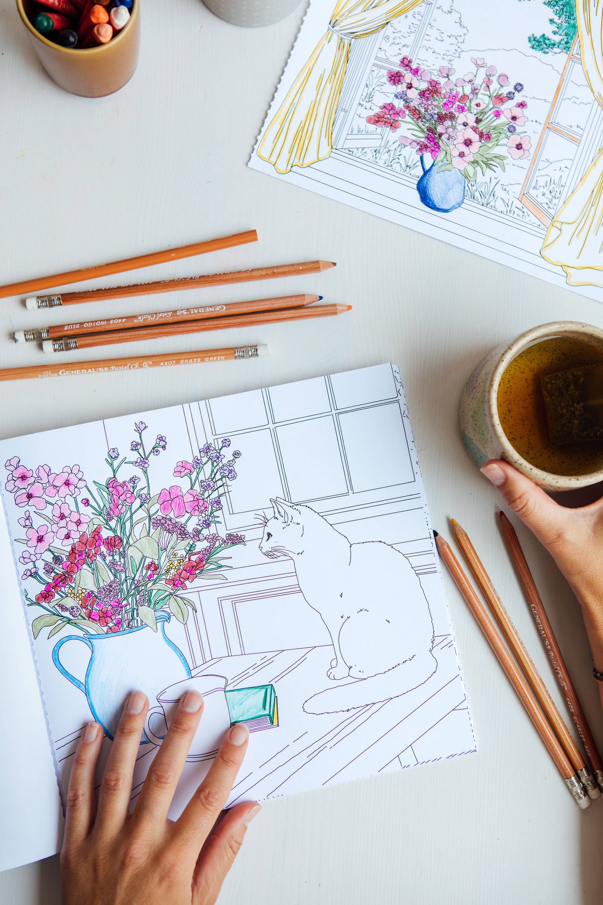 Still Life: An Adult Coloring Book for Cozy Days