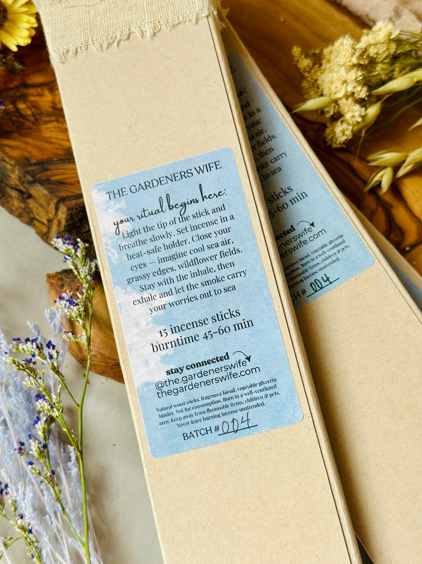 Botanical Incense Sticks