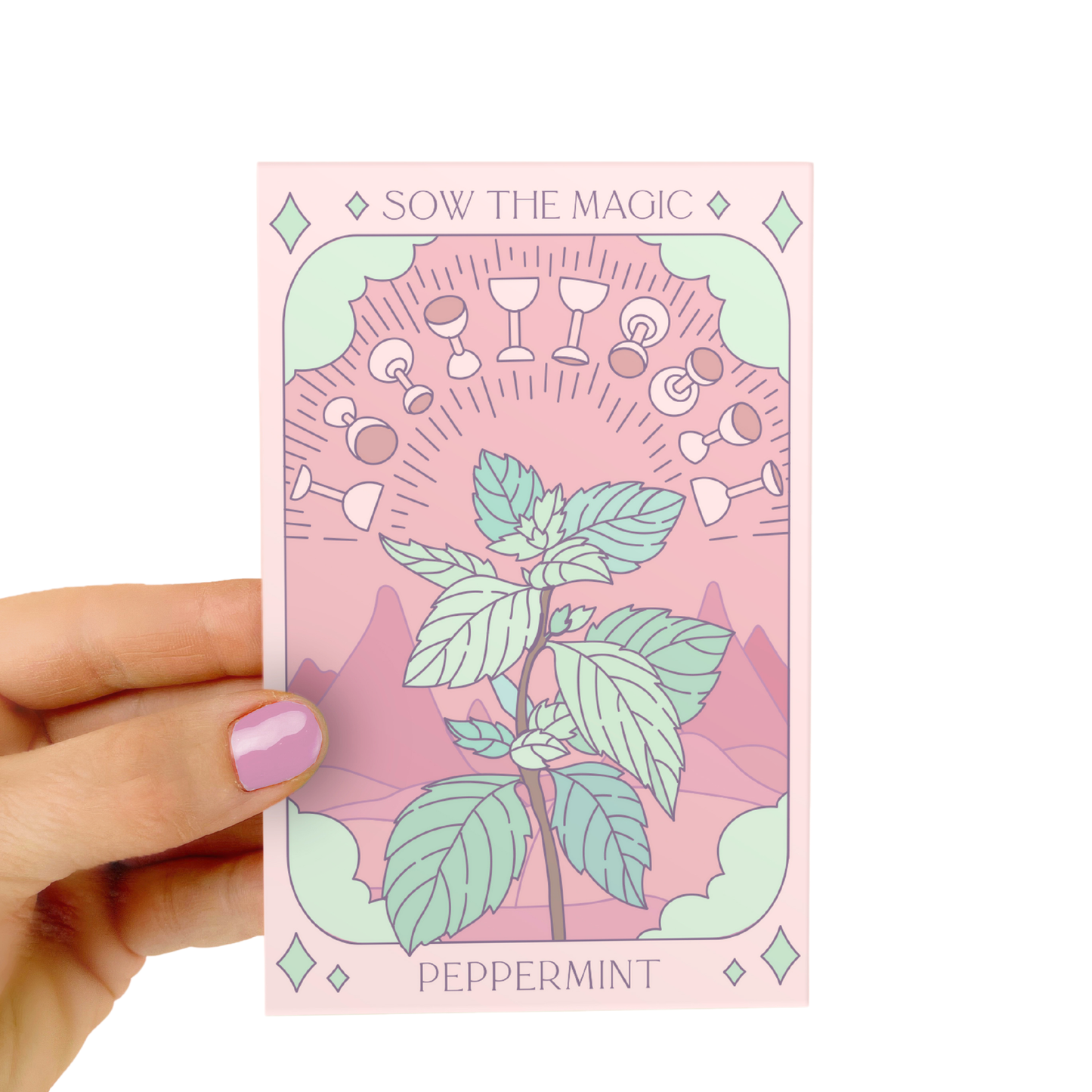Seed Packet- Peppermint Tarot Garden + Gift