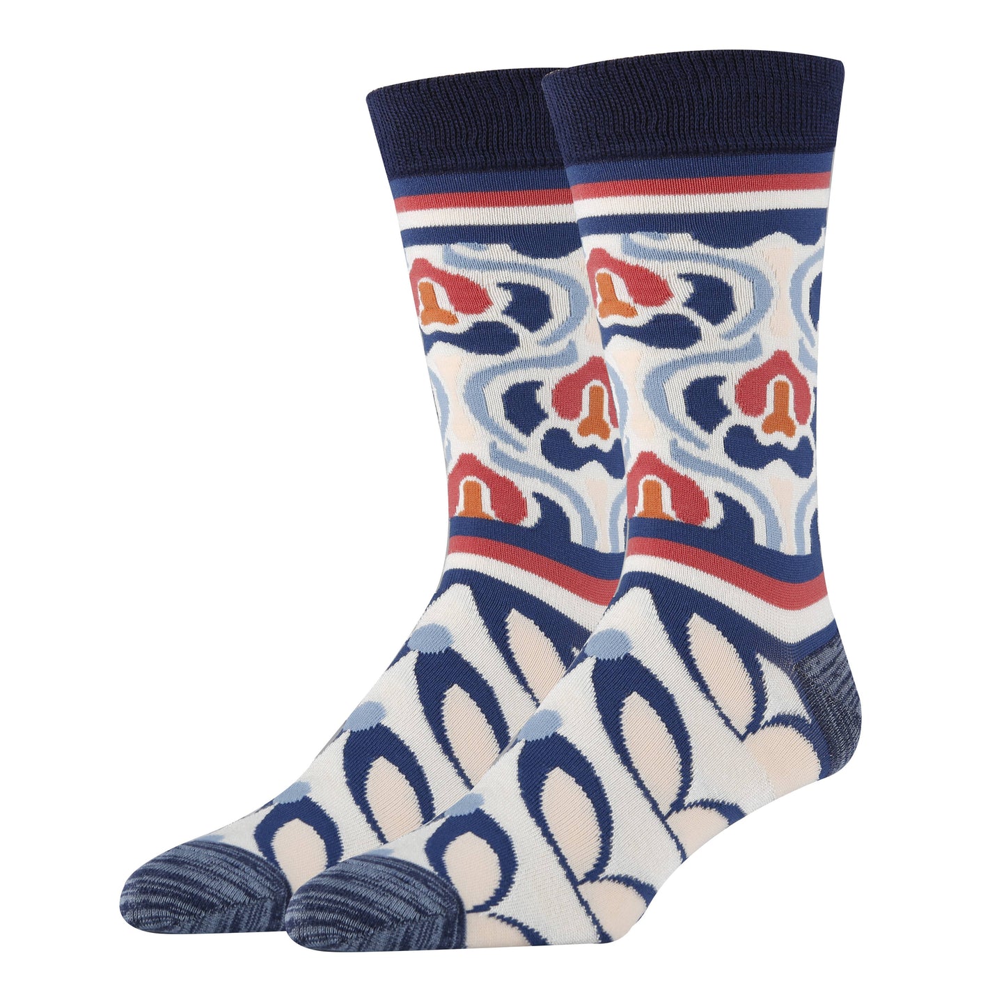 Deco Terra | Men's Bamboo Crew Funny Socks