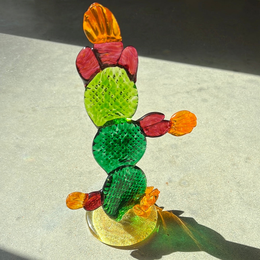 Sculpture- Prickly Pear CACTUS, freestanding