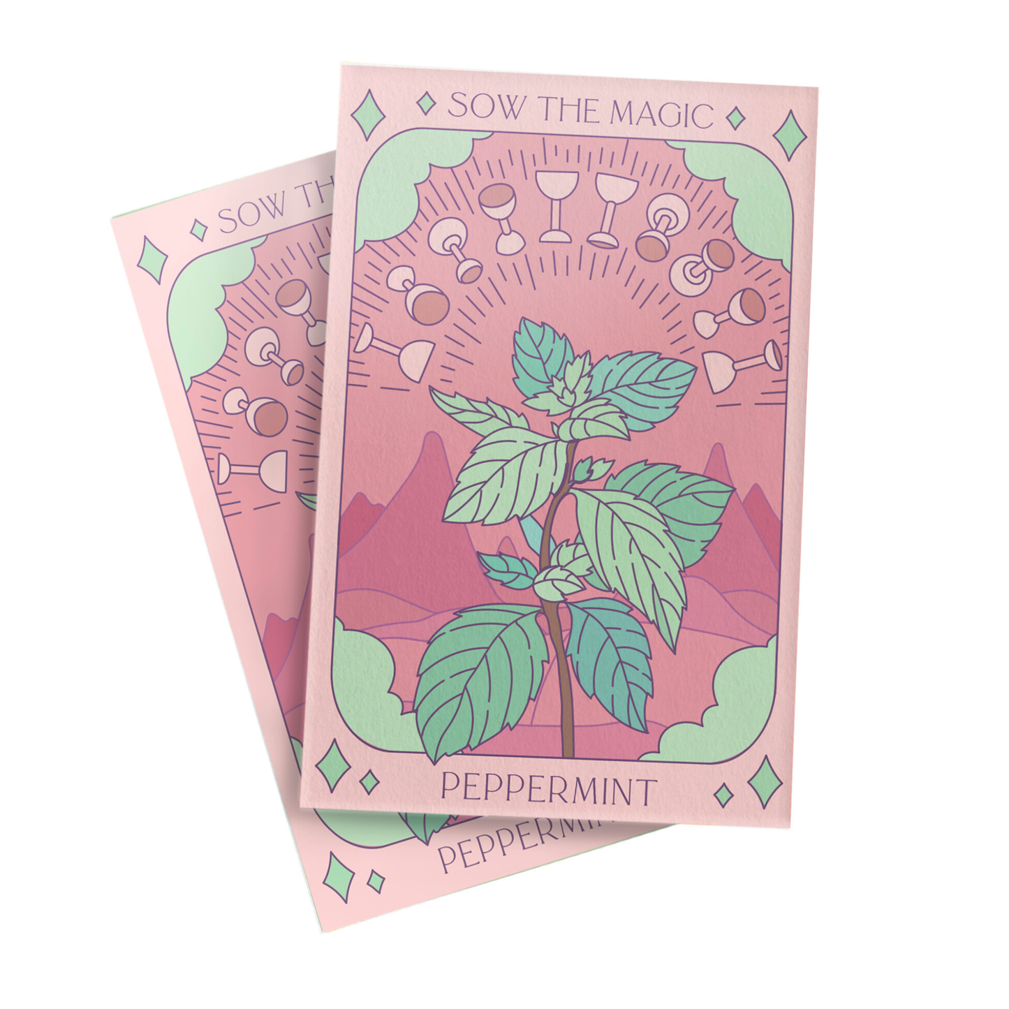 Seed Packet- Peppermint Tarot Garden + Gift