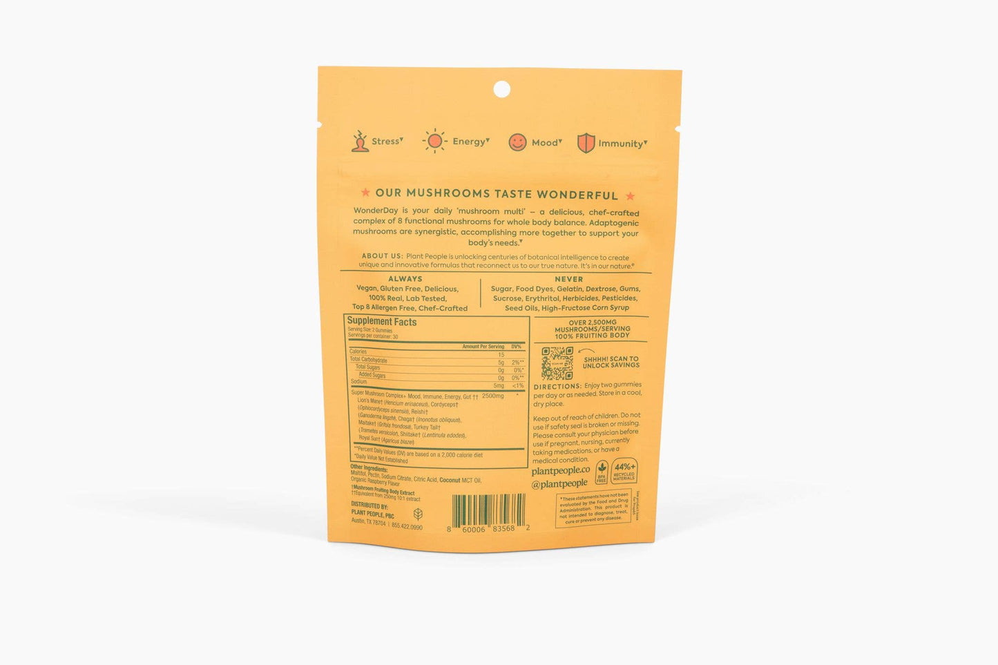 WonderDay - Super Mushroom Gummies