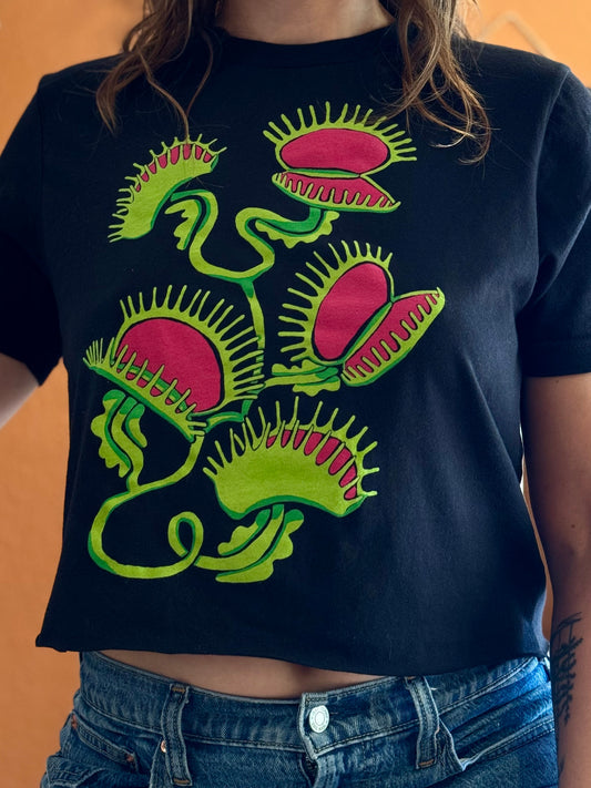 Venus Flytrap Crop Top