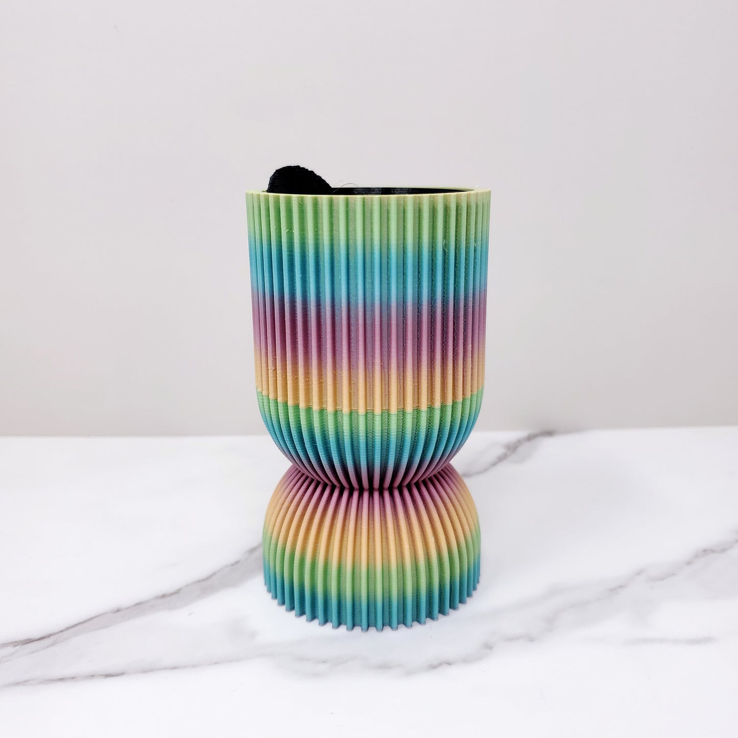 3D Printed Planters - Pastel Rainbow