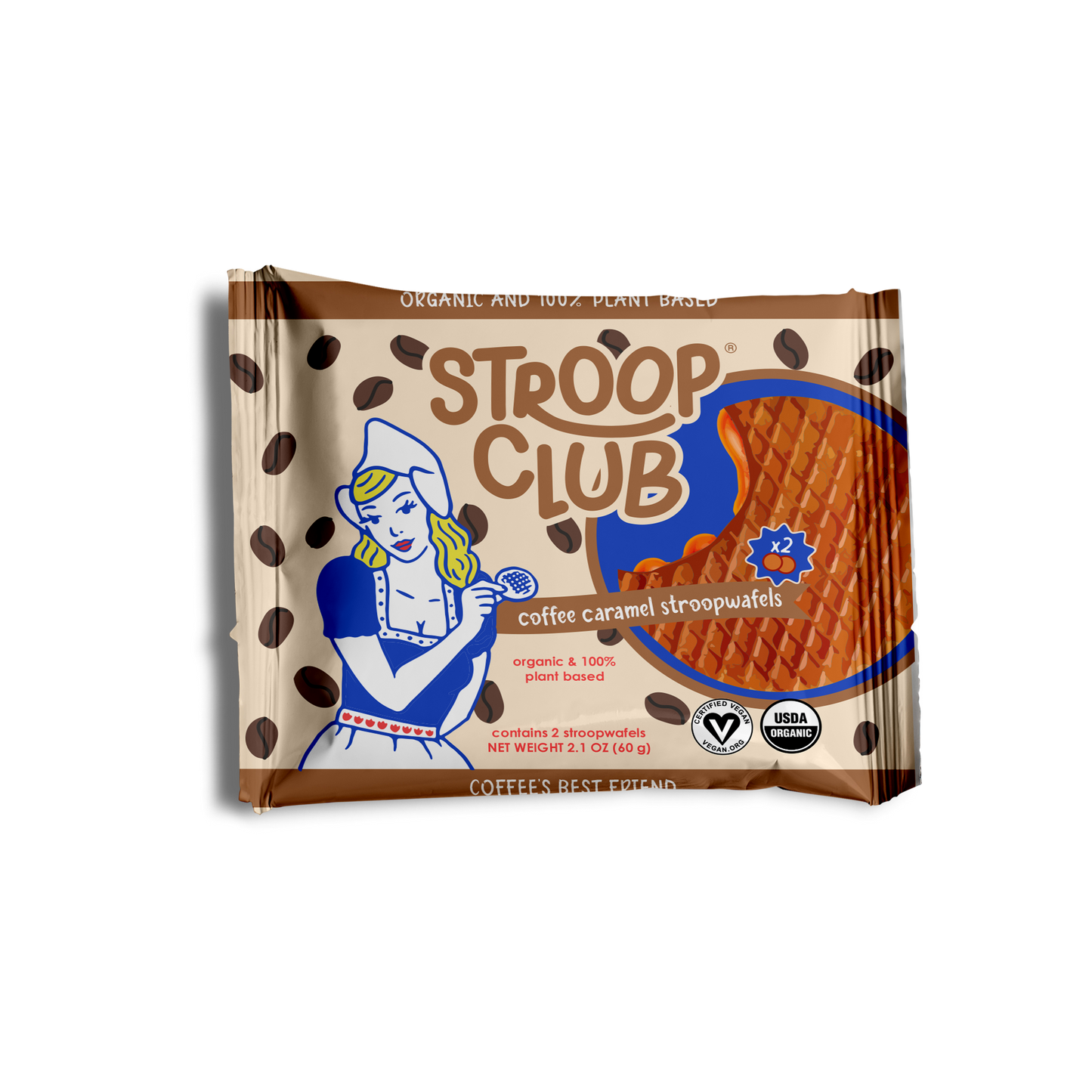 Coffee Caramel Stroopwafel 2-packs
