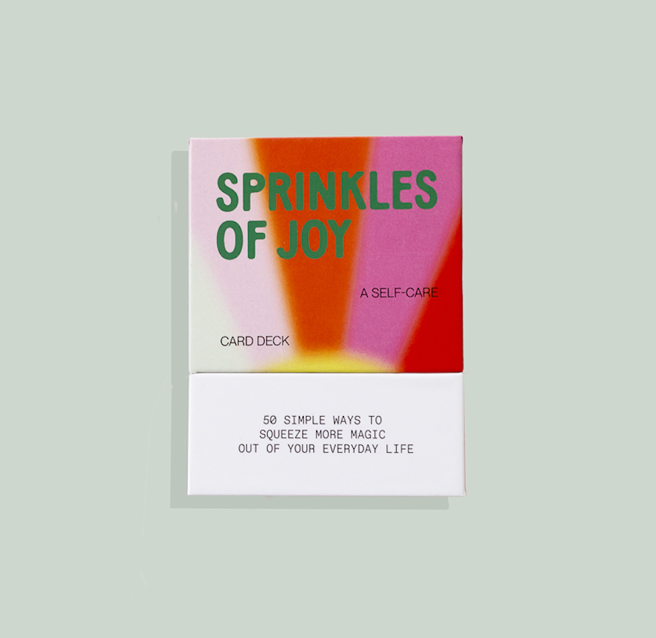 Sprinkles of Joy: 50 Card Deck -Travel Size Mothers Day Gift
