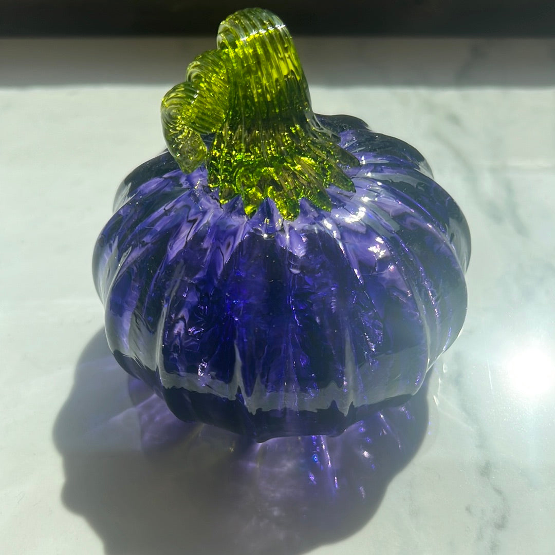 Sculpture- Pumpkins, glass