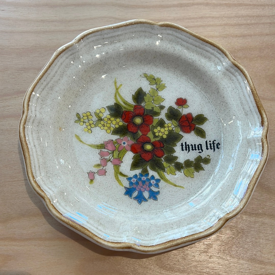 Small & Medium Sassy Plates by The Porcelain Pigeon