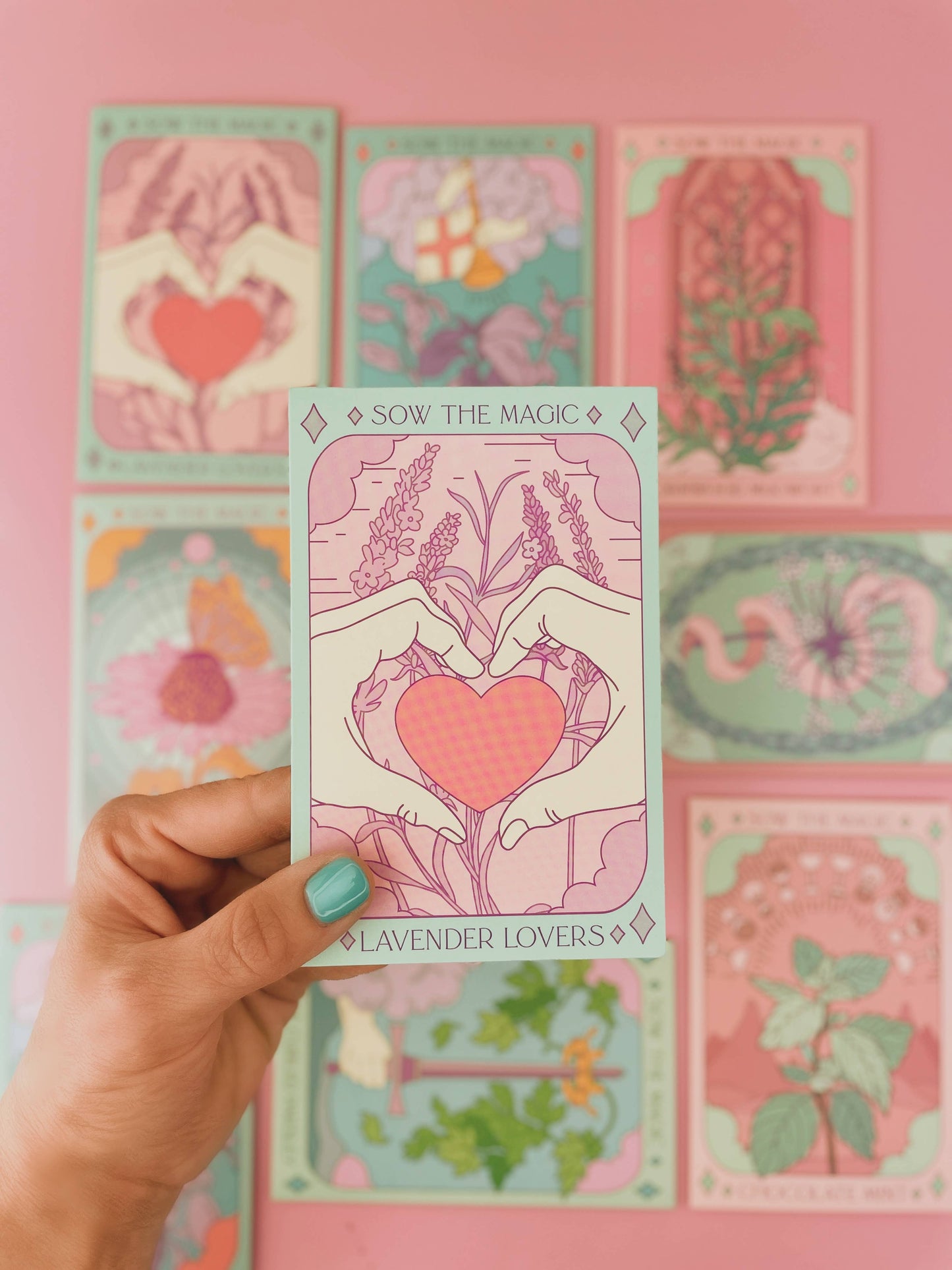 Seed Packet- Lavender Lovers Tarot Garden + Gift