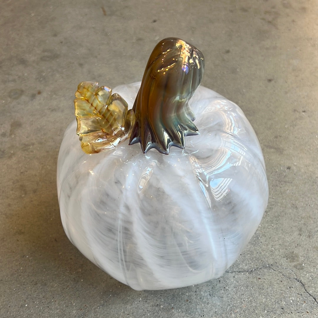 Sculpture- Pumpkins, glass