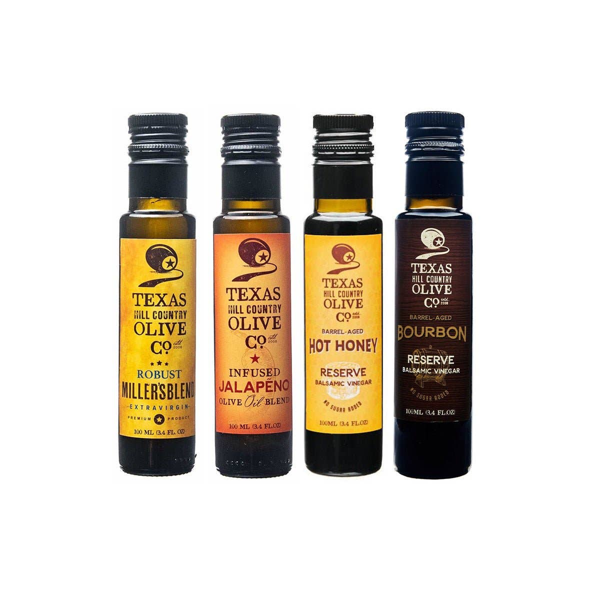 Lone Star Mini Oil & Vinegar Gift Set - Orange