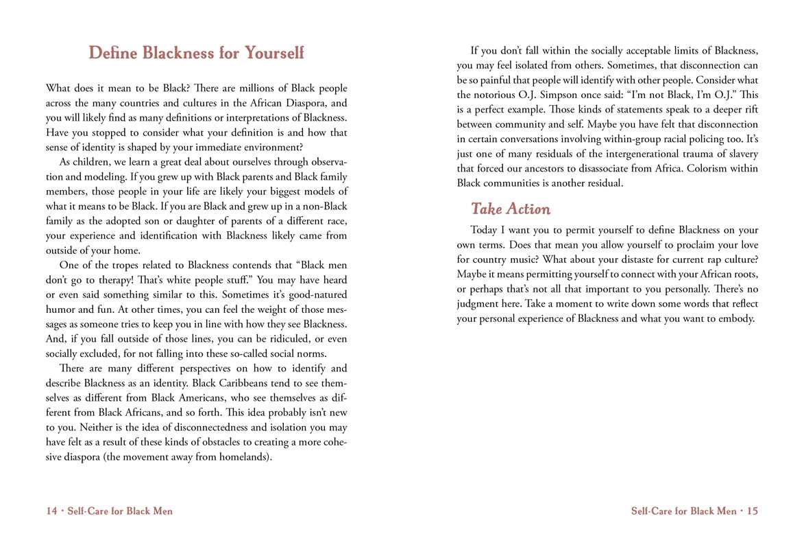 Self-Care for Black Men by Jor-El Caraballo