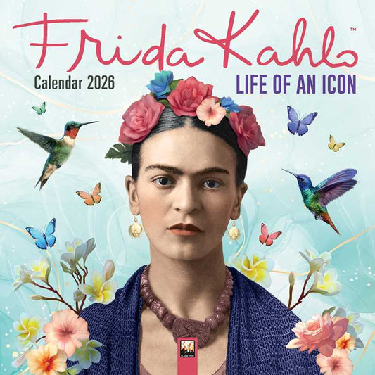Frida Kahlo: Life of an Icon Wall Calendar 2026 (Art Calendar)