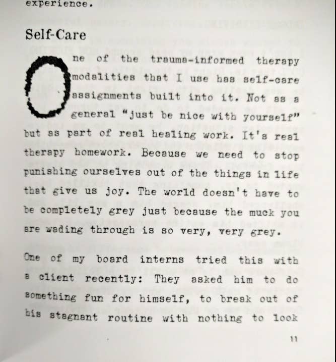 Surviving: Getting Through Shit Life Throws at You (Zine)