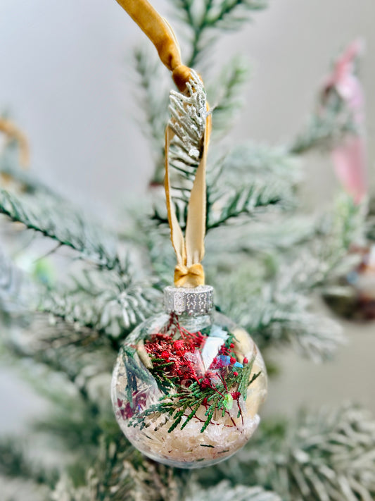 Dried Floral Ornament