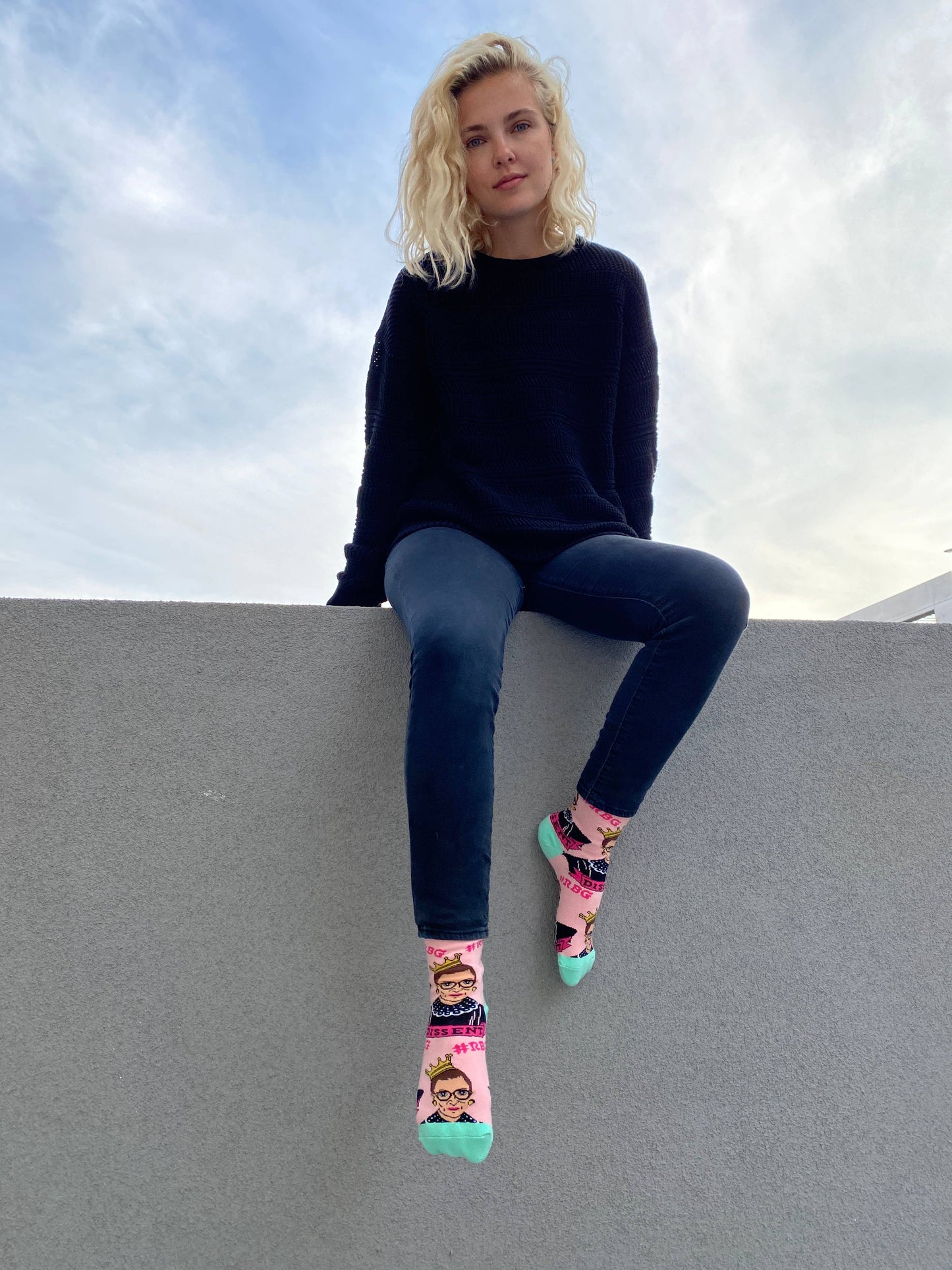 #RBG | Women's Novelty Cotton Crew Socks