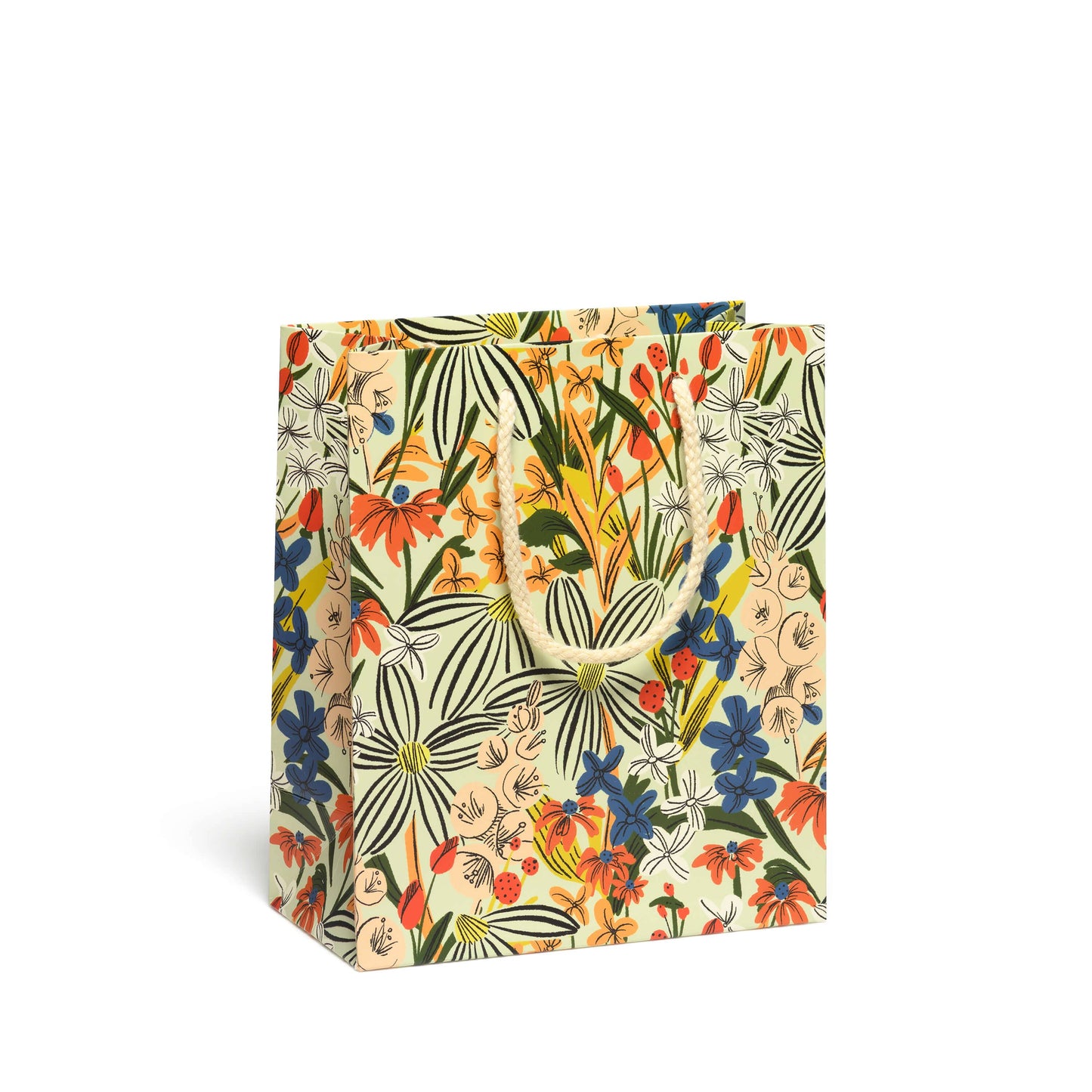 Striped Florals Large gift bag