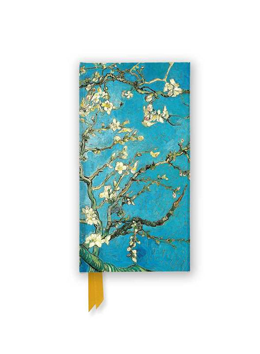 Vincent van Gogh: Almond Blossom (Foiled Slimline Journal) by