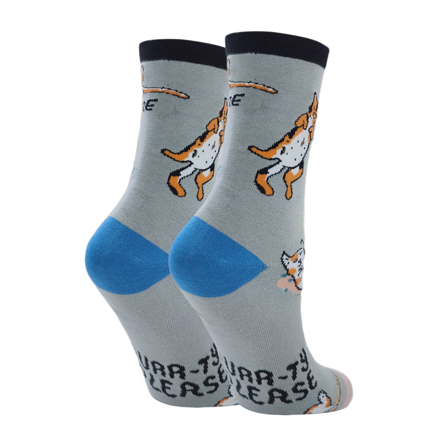 Kitties | Women's Novelty Cat Cotton Crew Socks