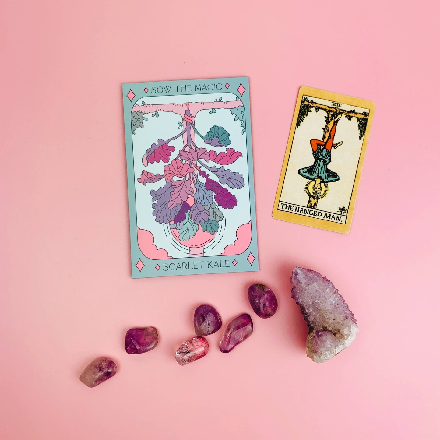 Seed Packet- Scarlet Kale Tarot Garden + Gift