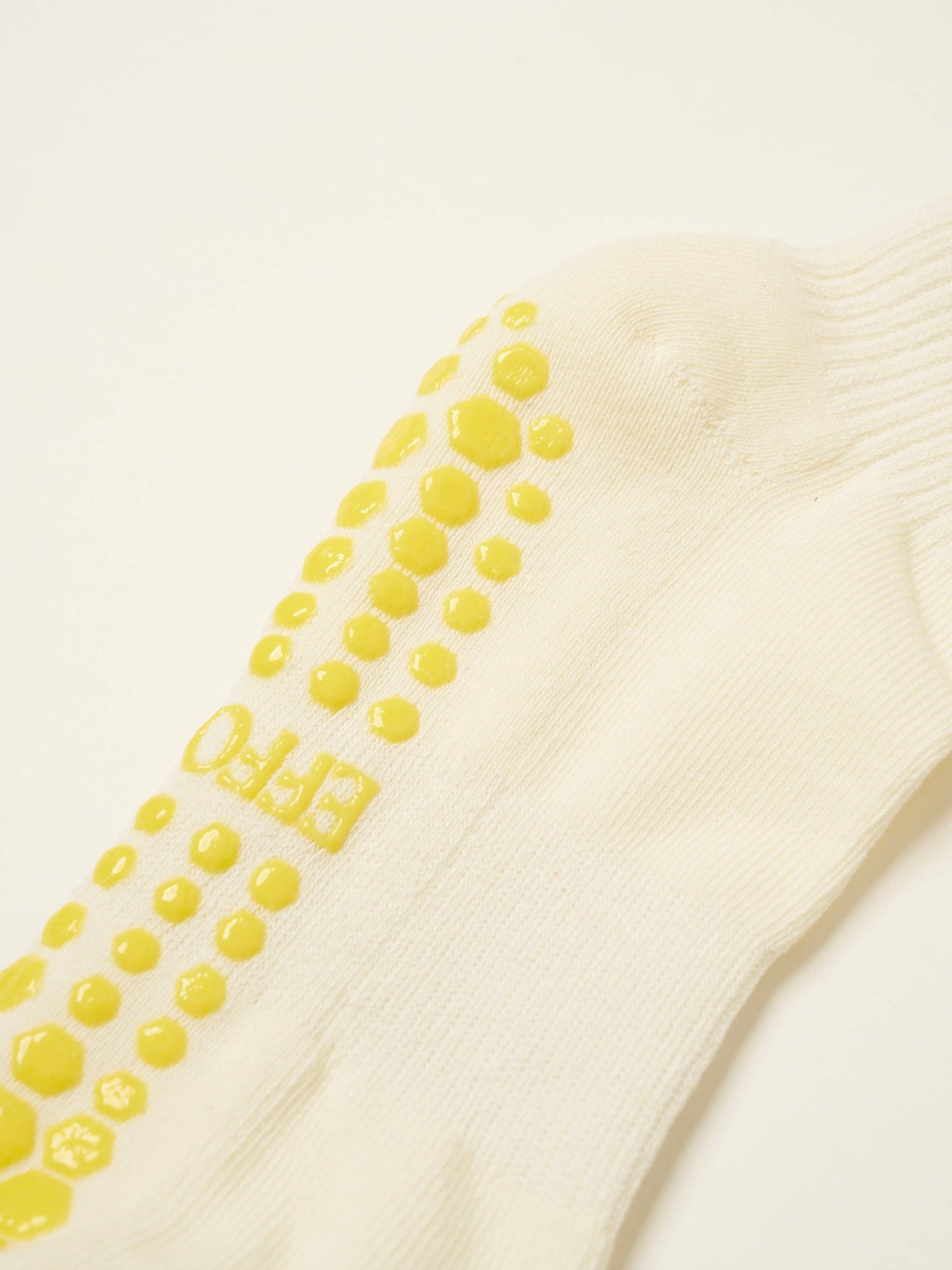 🍋 Lemon Ruffle Grip Sock