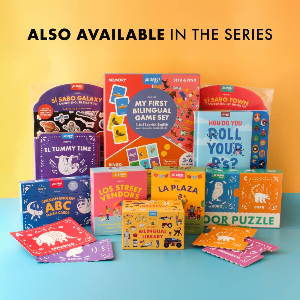 Si Sabo Kids: Los Street Vendors Bilingual Book Set