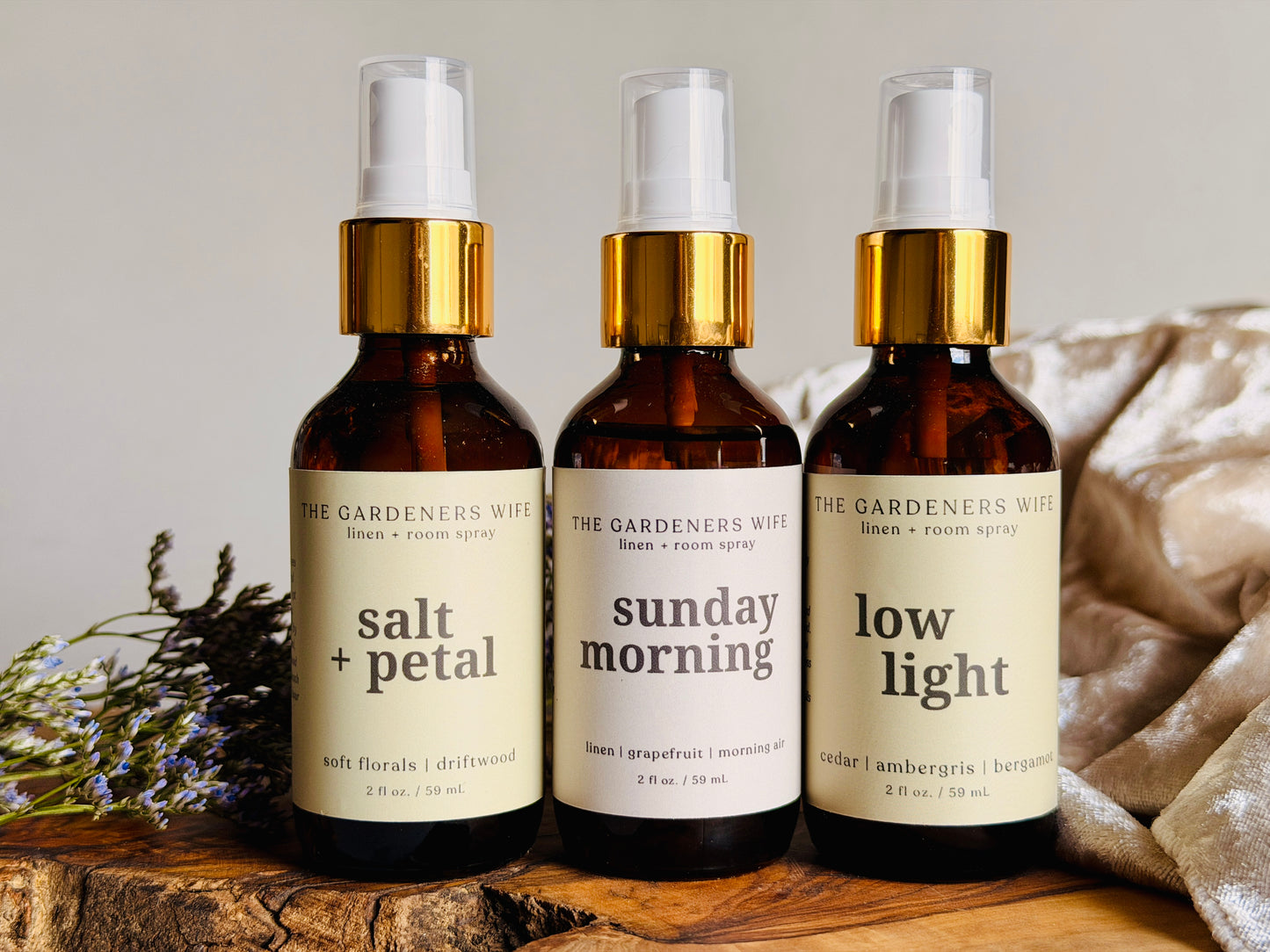 Room + Linen Spray by The Gardeners Wife