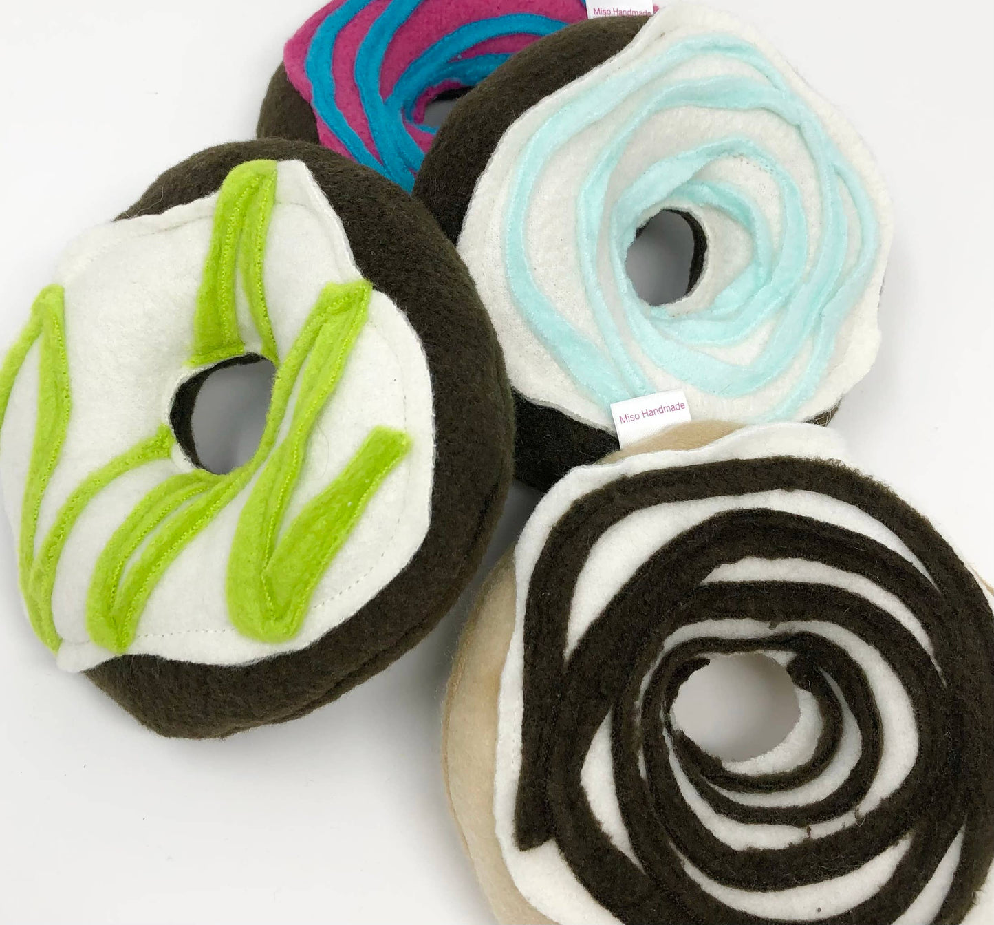 Squeaky Dog Donut toys