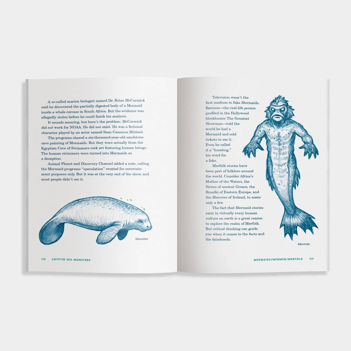Cryptid Sea Monsters: A Field Guide to 50 Fascinating Beasts