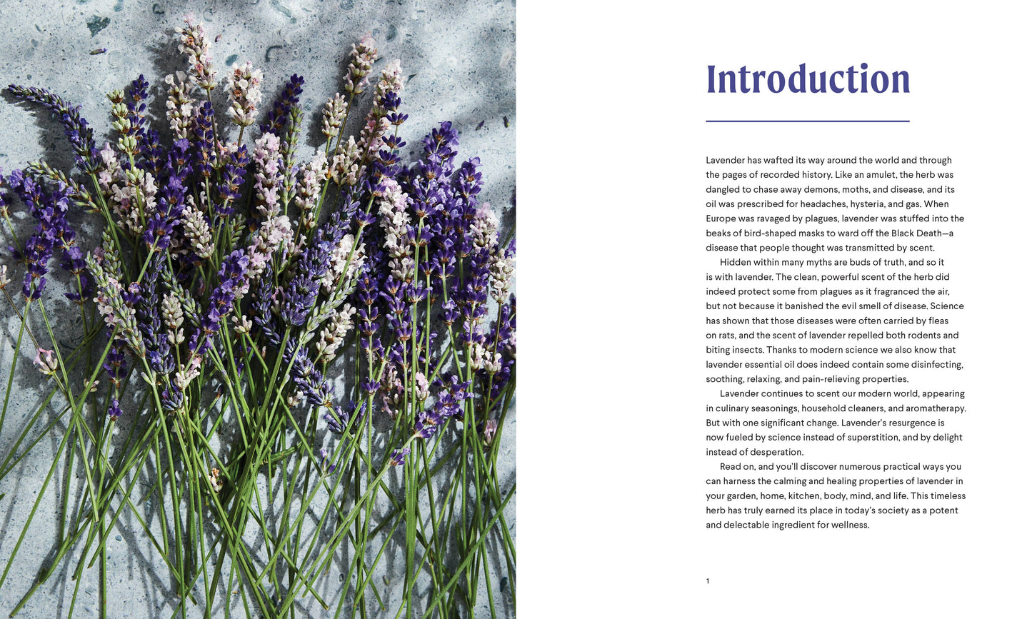 Lavender: 50 Self-Care Recipes and Projects for Wellness