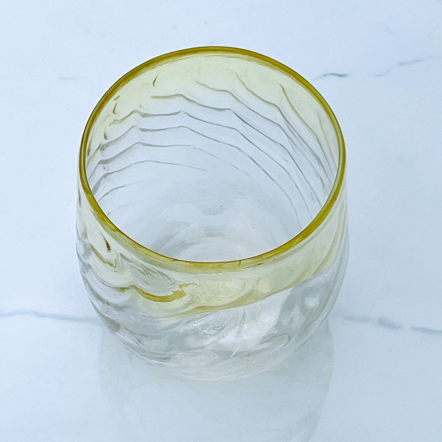 Cups, Fancypants: Stemless Blown Wine Glasses