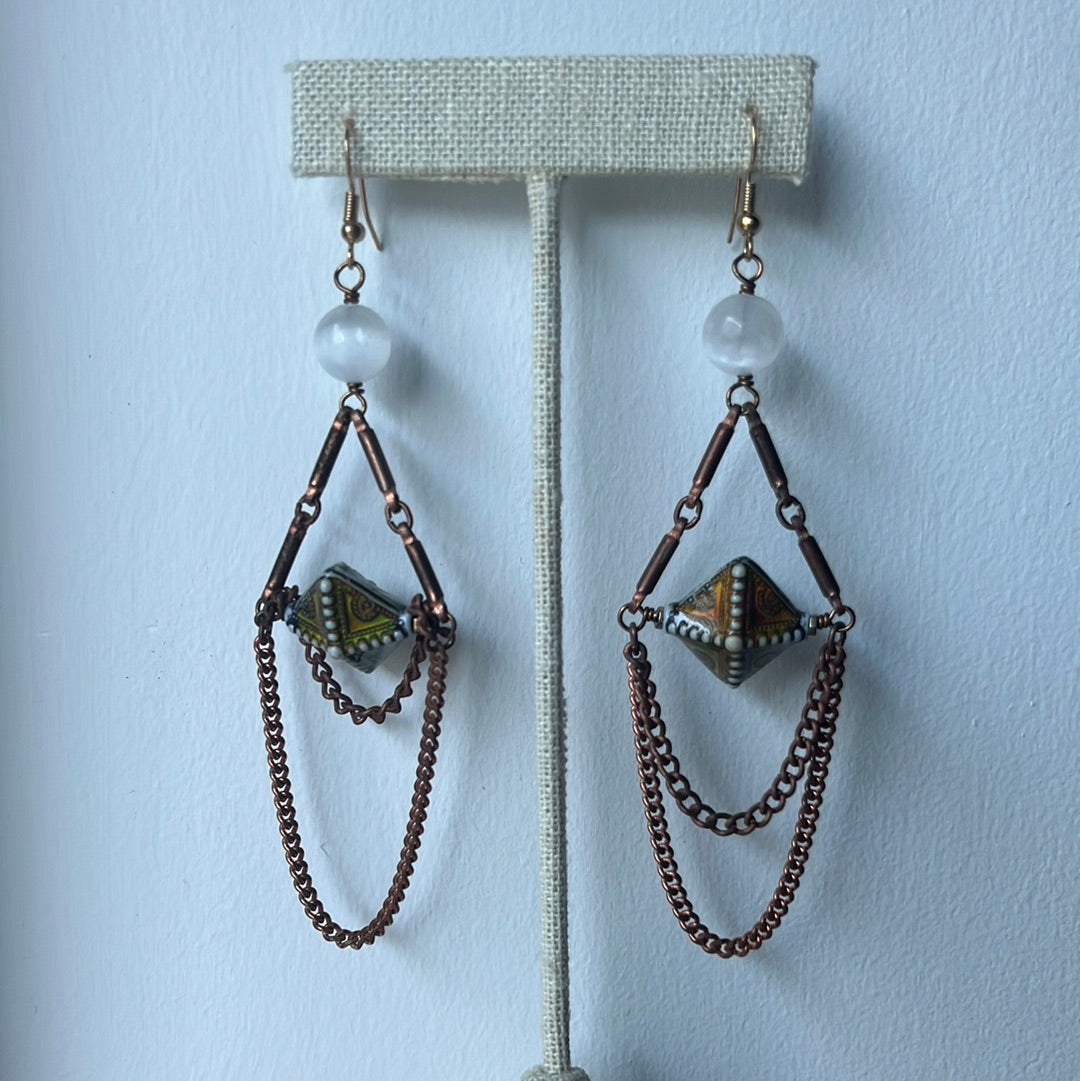Crystal Earrings by MH Pikes