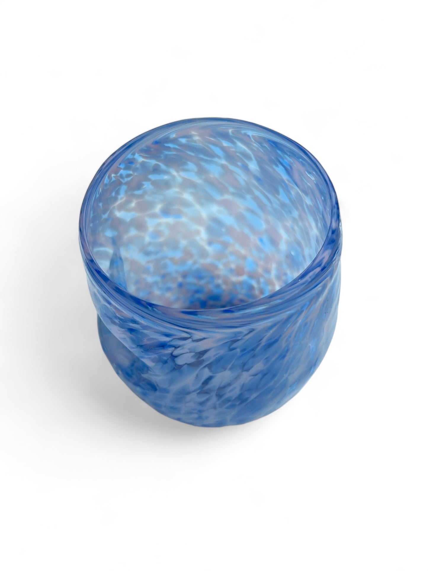 Cups, Fancypants: Stemless Blown Wine Glasses