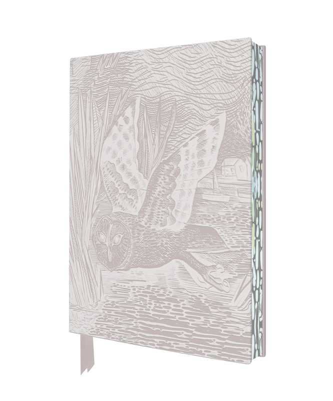 Angela Harding: Marsh Owl Artisan Art Notebook (Flame Tree Journals) by