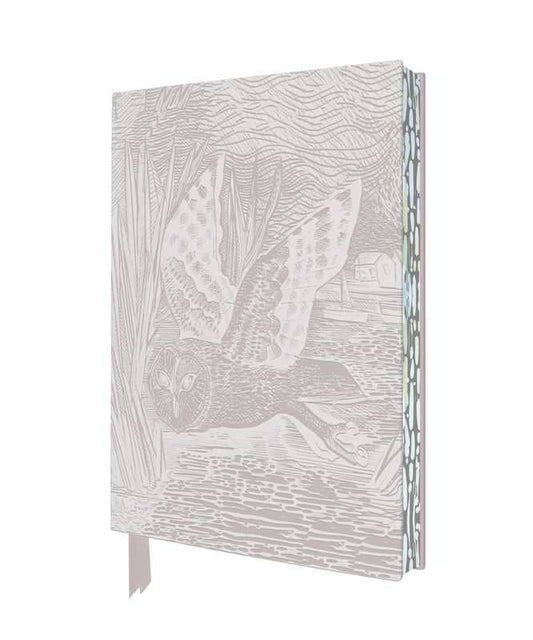 Angela Harding: Marsh Owl Artisan Art Notebook (Flame Tree Journals) by