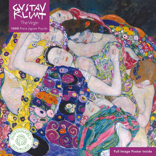 Adult Sustainable Jigsaw Puzzle Gustav Klimt: The Virgin by
