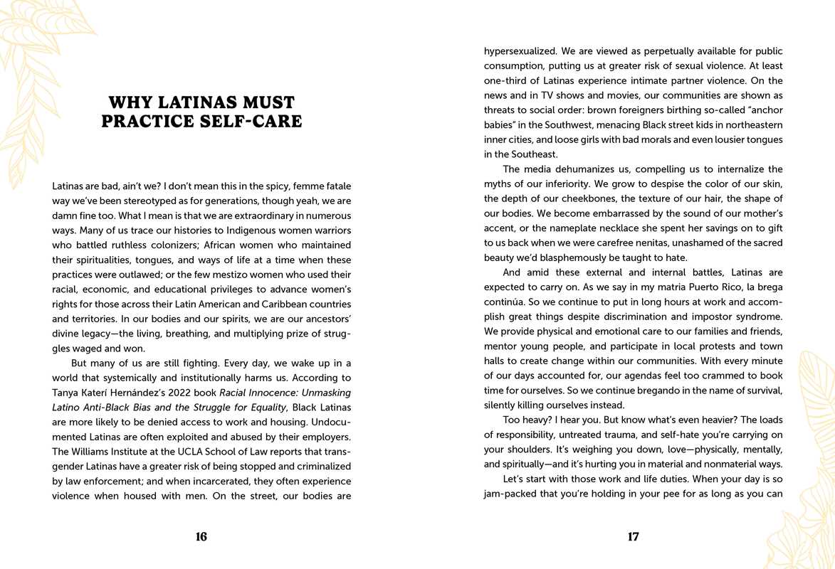 Self-Care for Latinas by Raquel Reichard