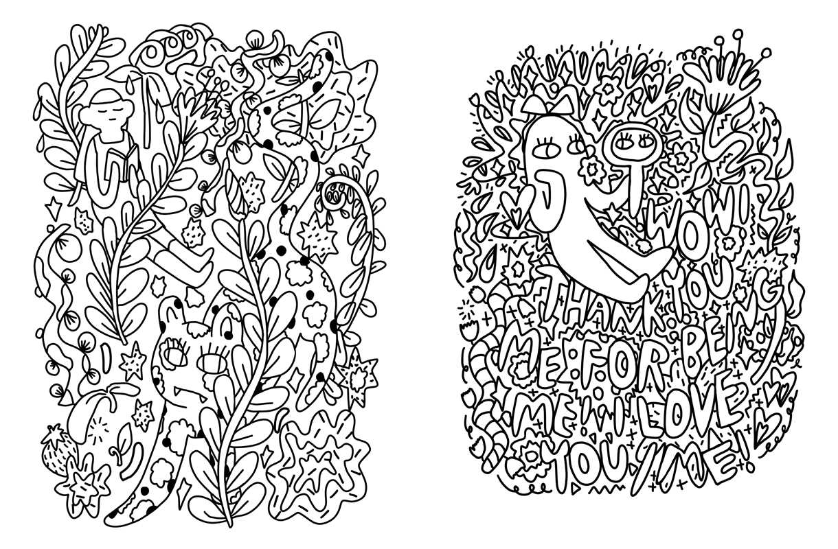 Yumiverse Mindful Coloring Book by Yumi  Sakugawa