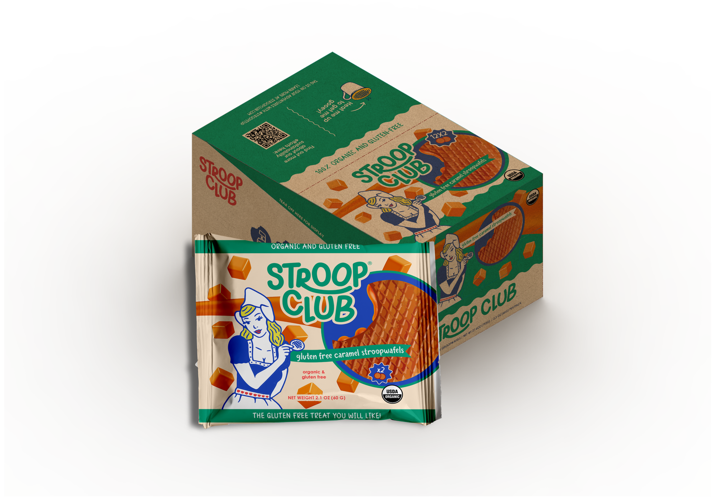 Caramel Stroopwafel 2-pack