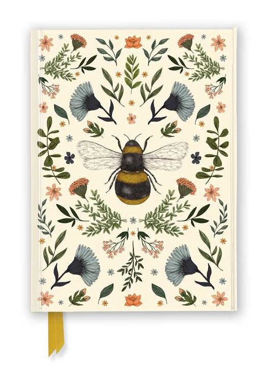 Jade Mosinski: Botanical Bee (Foiled Journal) by